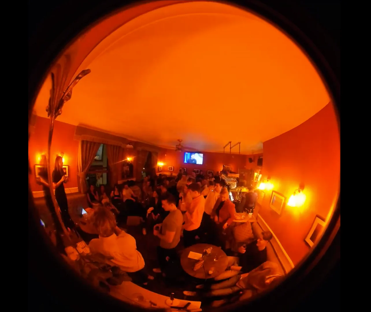 The first Chicken Rush blind date event