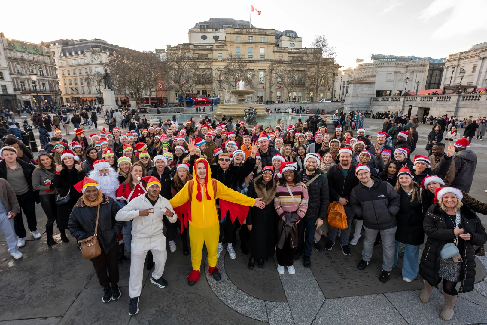 100-person corporate team after the experience