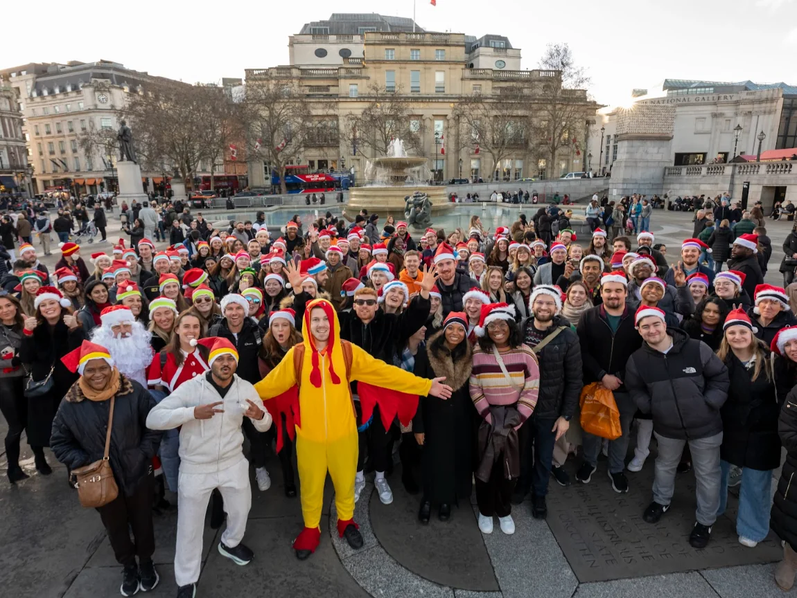 Group of 100 playing Chicken Rush
